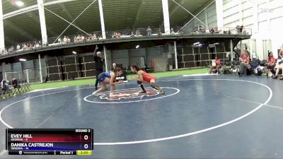 118 lbs Round 3 (8 Team) - Evey Hill, Georgia vs Danika Castrejon, Virginia