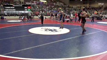 4A 165 lbs Cons. Round 1 - Sam Scalingi, Joe T. Robinson High School vs Casen Irvin, Shiloh Christian School