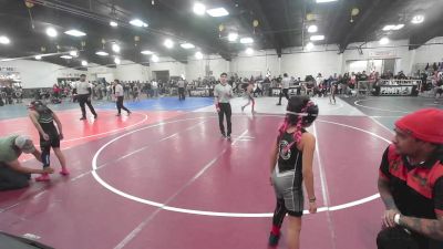 74 lbs Rr Rnd 2 - Salice Briseno, Top Rank vs Raylee Salazar, WLV Junior Wrestling