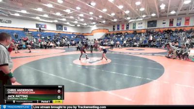 165 lbs Cons. Round 3 - Chris Anderson, University Of Mount Union vs Jack Patting, Augustana College