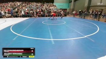 144 lbs Prelim - Kai Schnurrenberger, Truckee vs Eduardo Hernandez, Oakmont