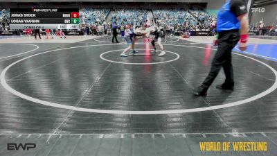 145 lbs Consi Of 4 - Jonas Stock, Mountainside vs Logan Vaughn, Grizzly Wrestling Club