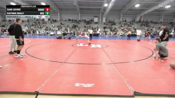 56 lbs Round Of 16 - Sam Levine, Warhawks vs Kayden Healy, Micky's Minions Blue