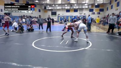 157 lbs Champ. Rd Of 16 - Conner Spaletta, Sublime Wrestling Academy vs Zayden Denton, Legacy Performance
