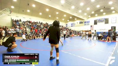 138 lbs Cons. Round 2 - Chase Scanlon, El Dorado High School vs Sod-erdene Baasanbayar, Irvine High School