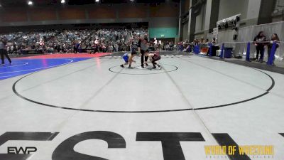 100 lbs Round Of 16 - Braxten Sombke, Sniper Wrestling Academy vs Michael Garcia, Charlotte Hammerheads