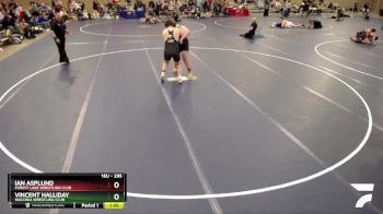 295 lbs Round 5 - Ian Asplund, Forest Lake Wrestling Club vs Vincent Halliday, Waconia Wrestling Club