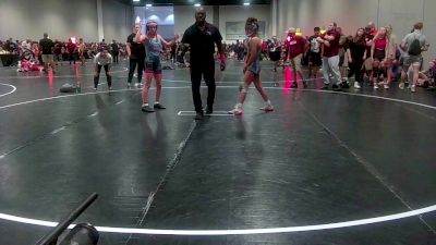 117 lbs Cons. Round 3 - Kameron Easter, Florida vs Camilla Delgado, Youth Impact Center Wrestling Club