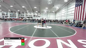 220 lbs Round Of 16 - Alexey Nosatov, Brookline vs Brenden Guy, Springfield Central