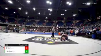 285 lbs Cons. Round 3 - William Cole, Round Lake vs Stephen Carr, Bloomington
