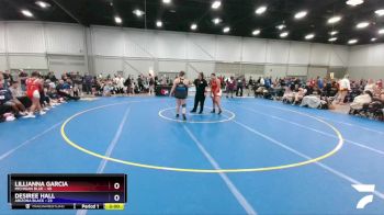 225 lbs Round 1 (8 Team) - Lillianna Garcia, Michigan Blue vs Desiree Hall, Arizona Black