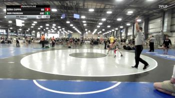 75 lbs Rr Rnd 3 - Ezra Cappa, Indiana Outlaws Gold vs Ben Padezan, All-American Wrestling Club MS