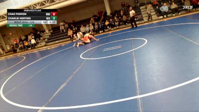 174 lbs Cons. Round 4 - Charlie Herting, Western Colorado University vs Chaz Ponton, Western Wyoming College