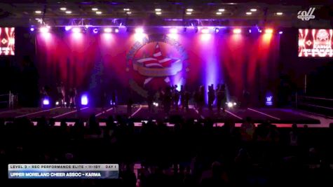 Upper Moreland Cheer Assoc - KARMA [2026 L3 - Rec Performance Elite - 11-18Y Day 1] 2026 The American Masters Baltimore Nationals