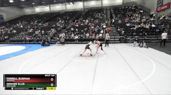 116 lbs Champ. Round 2 - Denver Ellis, Box Elder vs Farrell Burman, Wasatch