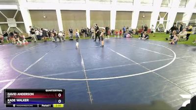 56 lbs Quarterfinal - David Anderson, UT vs Kade Walker, WY