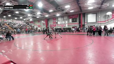 130 lbs Cons. Round 2 - Rosie Ruiz, Santiago vs Ava Heresa, Liberty