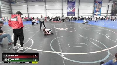 56 lbs Rd# 10- 4:00pm Saturday Final Pool - Louden Moon, Nebraska Elite vs Henry Walters, PA Blue