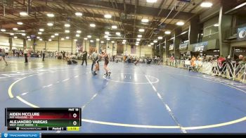 105 lbs Rd# 8- 12:30pm Saturday Final Pool - Aiden McClure, Mat Assassins vs ALEJANDRO VARGAS, West Coast Riders