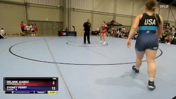 155 lbs Placement Matches (8 Team) - Eduarda Rodrigues, California Blue vs Autumne Williams, Illinois