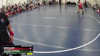 110 lbs Finals (8 Team) - Kipton Lewis, Iowa USA Red vs Anthony Zuranski, Indiana Gold