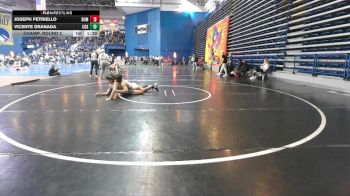 150 lbs Champ. Round 2 - Joseph Petriello, Dumont vs Vicente Granada, Frank W Cox