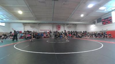 140 lbs Cons. Round 3 - Blayke Hess, Bear River vs Graham Brooklyn, Farmington