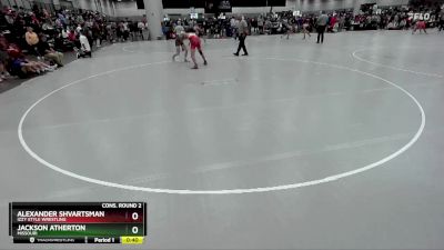 138 lbs Cons. Round 2 - Alexander Shvartsman, Izzy Style Wrestling vs Jackson Atherton, Missouri