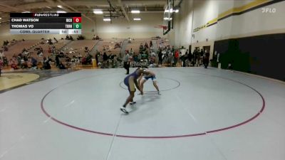 144 lbs Cons. Quarter - Thomas Vo, Carrollton Turner vs Chad Watson, Richardson