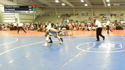 138 lbs Round Of 64 - Thomas Bencho, TDWC Maniacs Blue - HSB vs Eli Francis, Iron Faith Gold - HSB