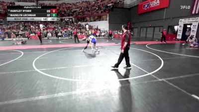 105 lbs Champ. Round 2 - Huntley Ryder, GET Blue Demons vs Madelyn Lechman, Saint Croix Falls