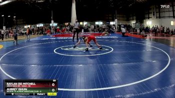 80 lbs Round 1 (6 Team) - Raylan (Si) Mitchell, GREAT NECK WC - GOLD vs Aubrey Ishuin, BELIEVE TO ACHIEVE WRESTLING CLUB