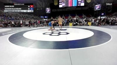 215 lbs Champ. Rd Of 128 - Aiden Bliss, PA vs Jackson Blackburn, OK