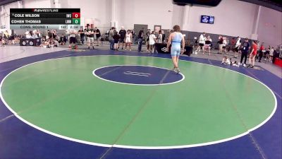 175 lbs Champ. Round 2 - Cole Wilson, Integrity Wrestling Club vs Cohen Thomas, Lutheran West Wrestling