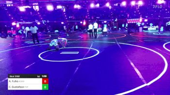 150 lbs Semifinal - Aiden Fulks, Adams City WC vs Caleb Gustafson, Top Rank Hammers