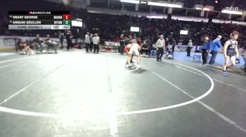 132 lbs Cons. Round 2 - Armani Grullon, Mount Vernon vs Grant George, Monroe