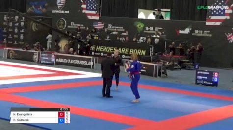 Nicole Evangelista vs Darla Sedlacek 2018 Abu Dhabi Grand Slam Los Angeles