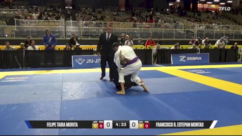 Francisco R. Estepan Montas vs Felipe Taira Morita 2025 Pan Jiu Jitsu IBJJF Championship