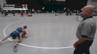 100 lbs Champ. Rd Of 32 - Jayce Leclaire, Team Nazar Training Center vs Jaxton Kruger, Immortal Athletics WC