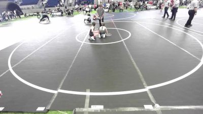 65 lbs Consi Of 8 #2 - Regan Kinneman, Thorobred WC vs Kruz Davidson, Jwc