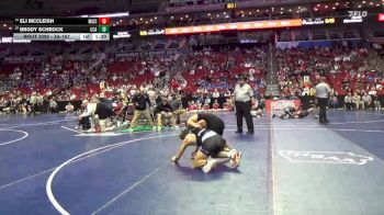 3A-157 lbs Cons. Round 2 - Eli McCleish, Mason City vs Brody Schrock, Clear Creek-Amana