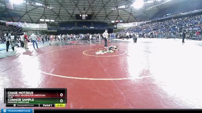 49 lbs Cons. Semi - Connor Sample, Maddogs Wrestling vs Chase Motzkus, South West Washington Wrestling Club