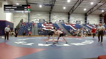 141 lbs Semifinal - Andrew Voiles, Southeastern vs Drew Jones, Southeastern
