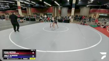 150 lbs Champ. Round 2 - Ryan Ortega, Cardinal Wrestling Club vs Brett Burgess, 3F Wrestling