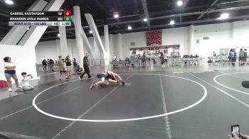 130 lbs Final - Gabriel Gustafson, Top Rank Hammers vs Brandon Avila Ramos, Aniciete TC