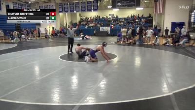 165 lbs Semifinal - Allen Catour, Loras vs Braylon Griffiths, Loras