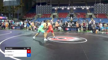 152 lbs Cons 32 #2 - Jacob Gandy, Washington vs Rodrigo Salinas, Illinois