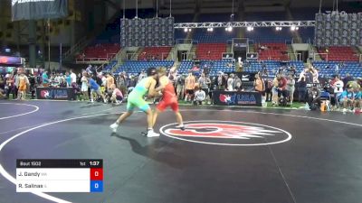 152 lbs Cons 32 #2 - Jacob Gandy, Washington vs Rodrigo Salinas, Illinois