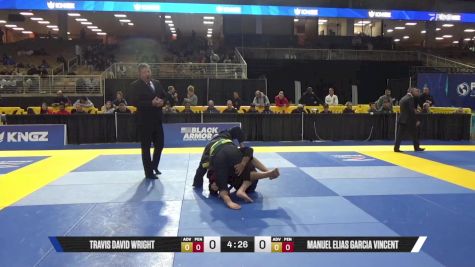 Manuel Elias Garcia Vincent vs Travis David Wright 2025 Pan Jiu Jitsu IBJJF Championship