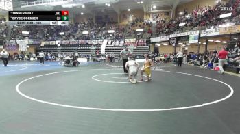 120 lbs 3rd Place Match - Bryce Cormier, Silver Lake HS vs Tanner Holt, Jayhawk Linn